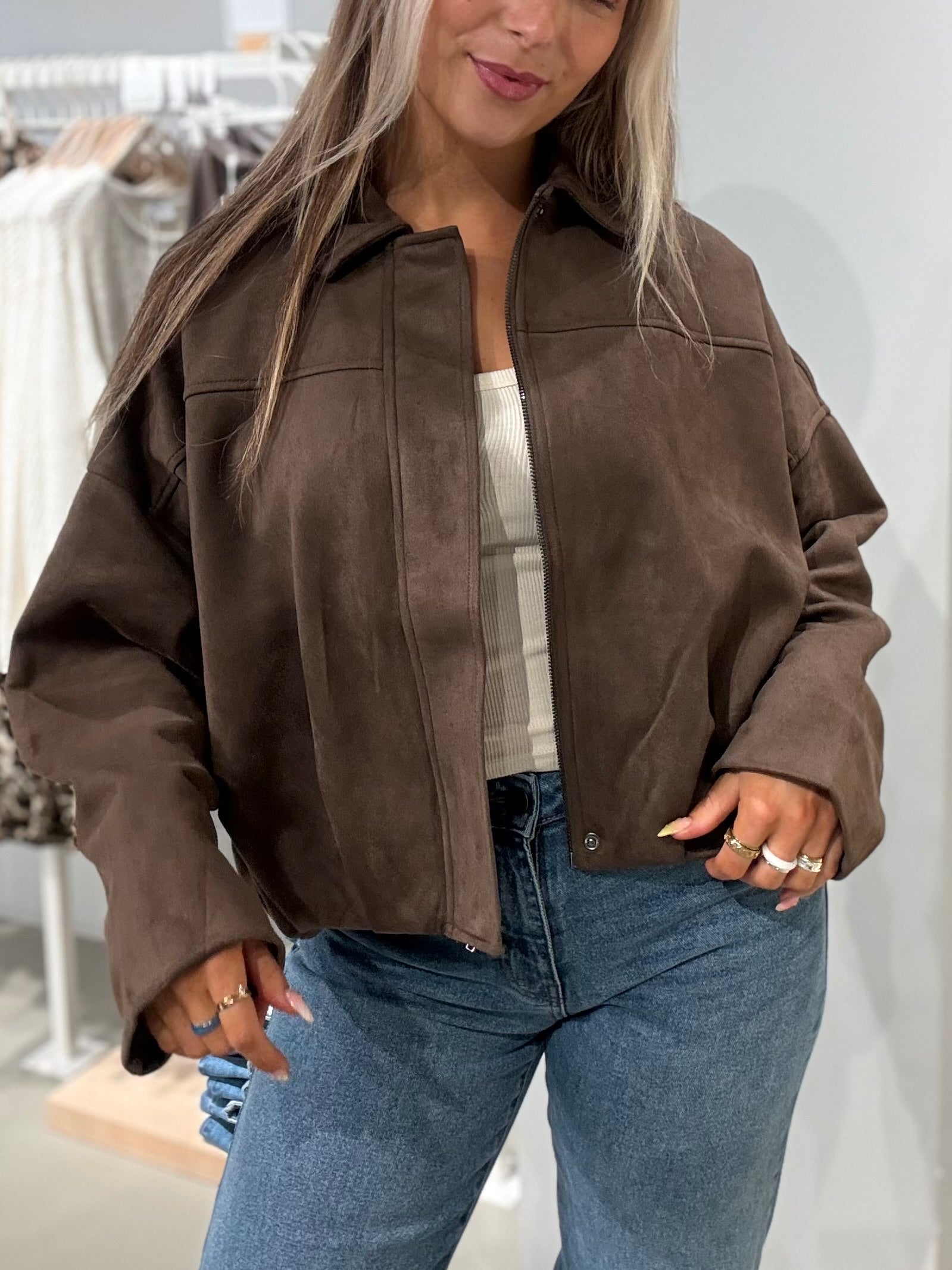 VIVIRAL Bomber Jacket - Rain Drum